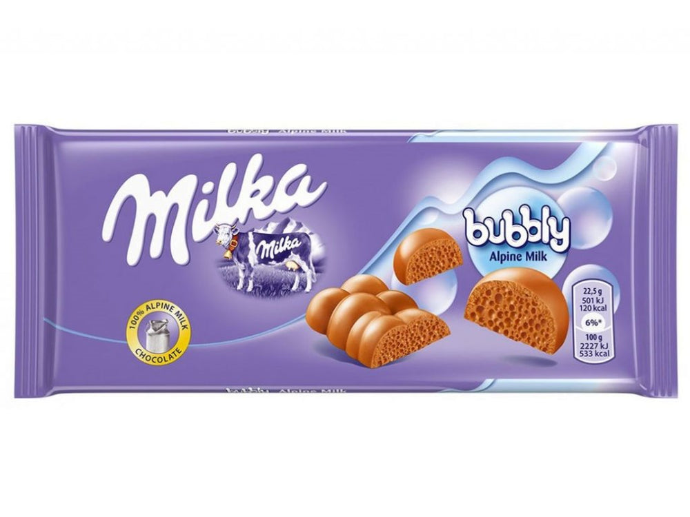 Milka Bubbly Alpine Milk