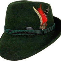 Hat: Bavarian Wool Green Small