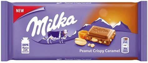 Milka Peanut Crispy Caramel