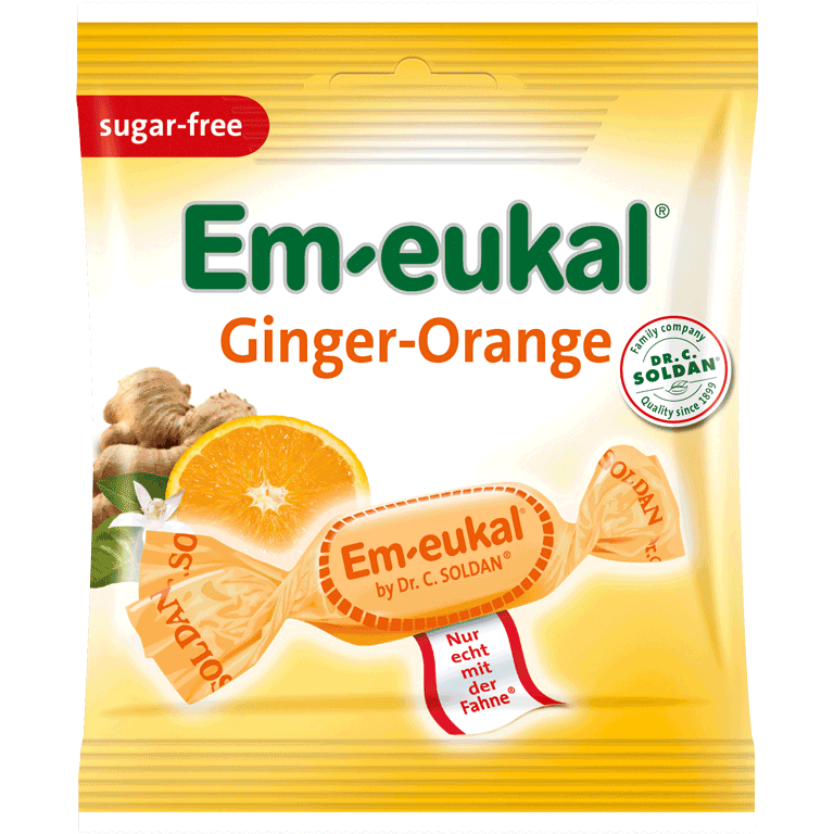 Em Eukal Ginger Orange - Sugar Free