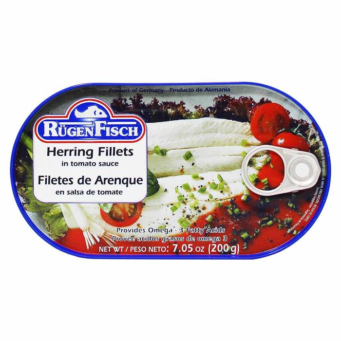 Rugenfisch Herring in Tomato Sauce
