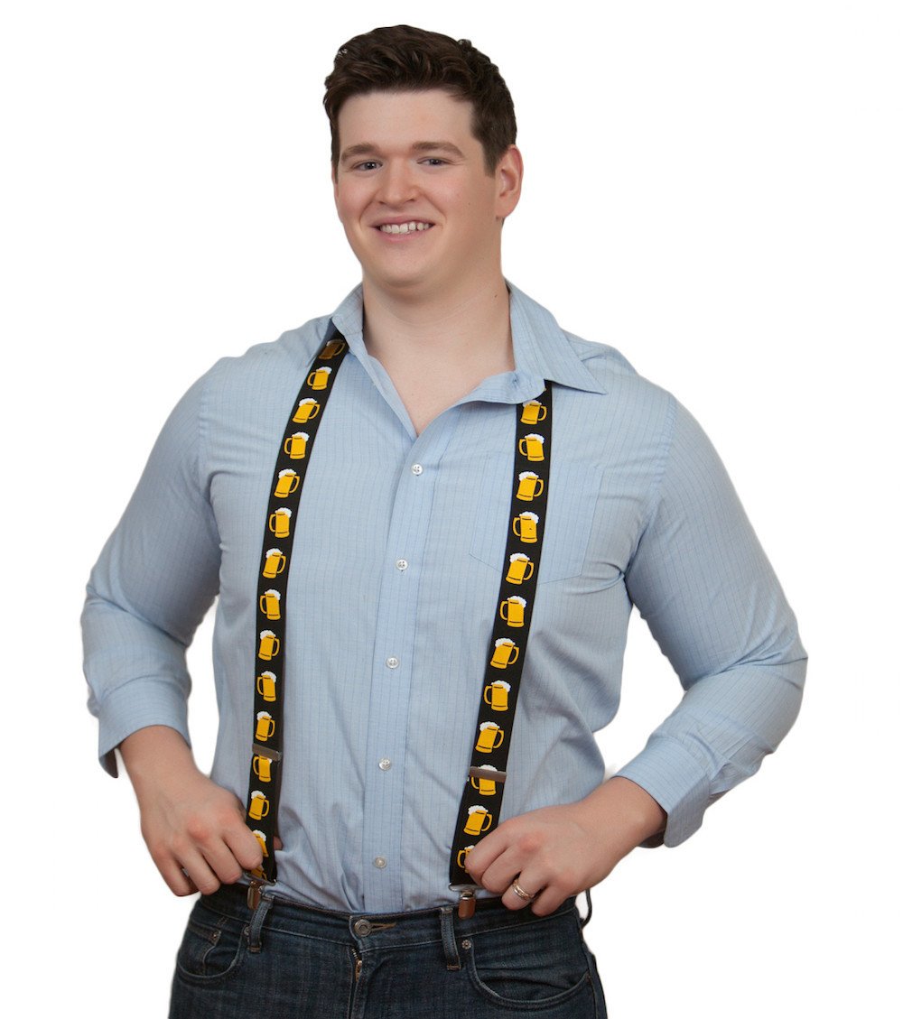 Beer Mugs Suspenders