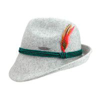 Hat: Austrian Gray Wool Medium