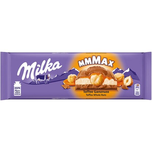 Large Milka Toffee Whole Hazelnut