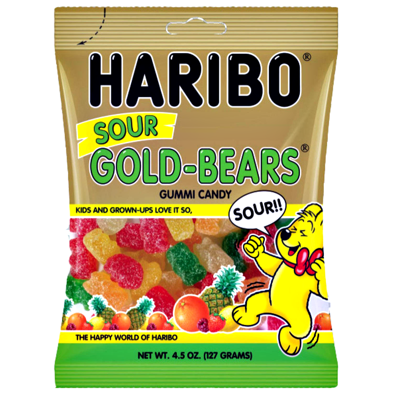 Haribo Sour Gold Bears