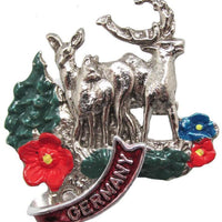 Hat Pin: Deluxe Alpine Stags