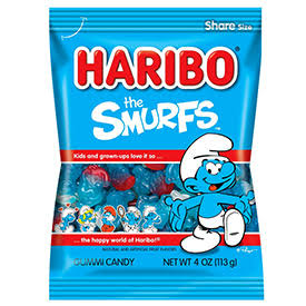 Haribo Smurfs