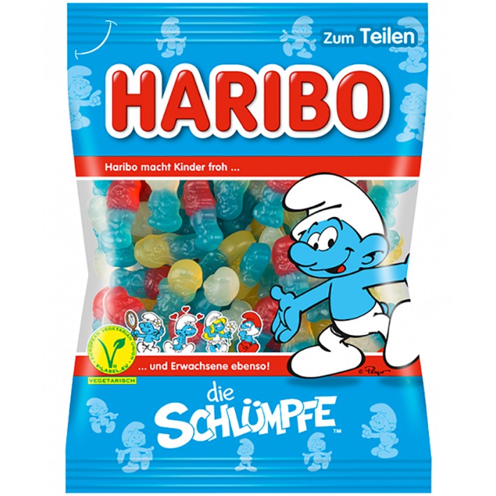 Haribo Smurfs (German)