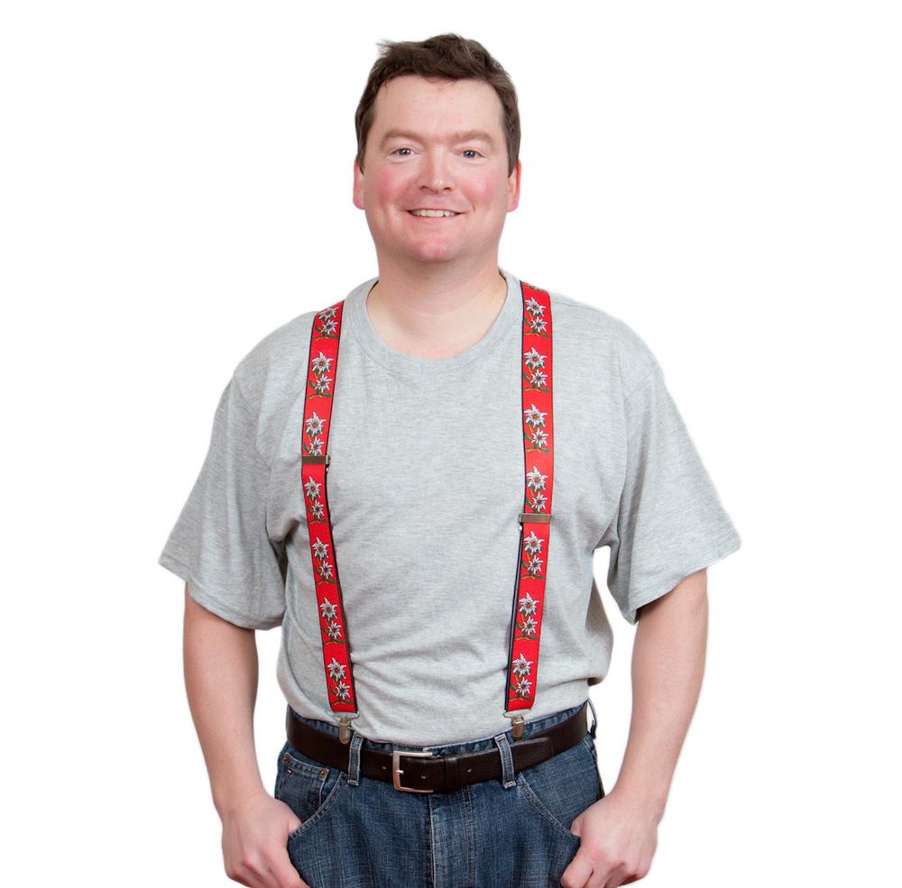 Suspenders: Bavarian Edel Weiss
